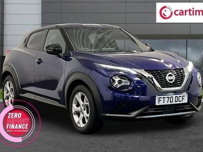 Blue Used 2021 Nissan Juke N-Connecta SUV | £12,250 (Good price)