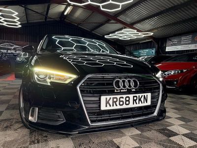 Used Audi A3 Sport 116 HP (85 kW) 2018 Black Sedan