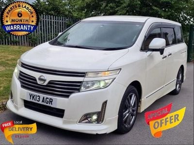 Used Nissan Elgrand 2013 White MPV