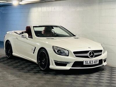 White Used 2015 Mercedes SL63 AMG AMG Cabriolet | £30,989