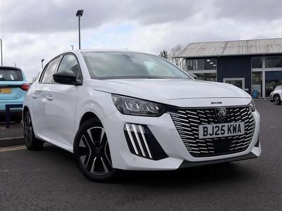 Used Peugeot 208 Allure 101 HP (74 kW) 2025 White Hatchback