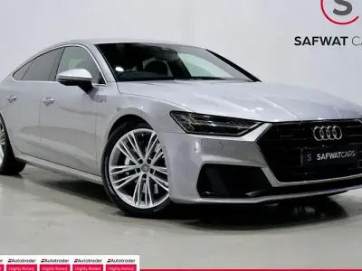 Used Audi A7 Sportback S-Line 340 HP (250 kW) 2020 Silver Hatchback
