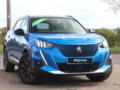 used Peugeot e-2008 50KWH GT PREMIUM AUTO 5DR ELECTRIC FROM 2021 FROM BULKINGTON (CV12 9RR) | SPOTICAR