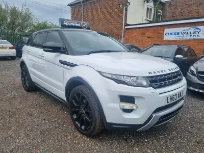 Used Land Rover Range Rover evoque Dynamic 240 HP (176 kW) 2013 White SUV