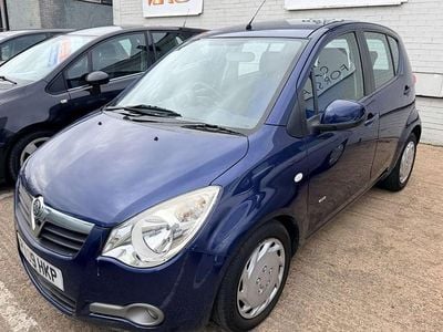 Used Vauxhall Agila Club 85 HP (62 kW) 2009 Blue MPV