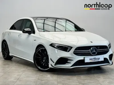 Used Mercedes A35 AMG Premium Plus 2019 White Sedan