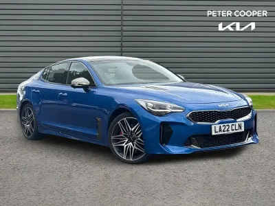 Used Kia Stinger GT 360 HP (264 kW) 2022 Blue Hatchback