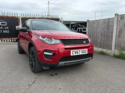 Used Land Rover Discovery Sport HSE 180 HP (132 kW) 2017 Red SUV