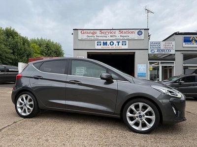 Grey Used 2017 Ford Fiesta Titanium Hatchback | £8,990 (A bit pricey)
