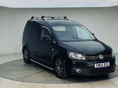 Begagnad VW Caddy Black Edition 102 HK (75 kW) 2014 Svart Minibuss