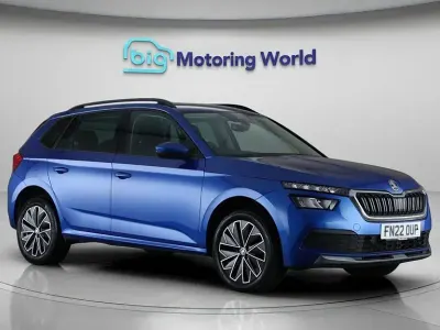 Używany Skoda Kamiq SE Drive 110 KM (80 kW) 2022 Niebieski SUV