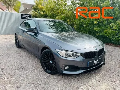 Usado BMW 420 Luxury Line 184 HP (135 kW) 2014 Cinzento Coupé