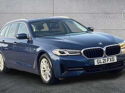 Used BMW 520 Sport Line 187 HP (137 kW) 2021 Blue Estate