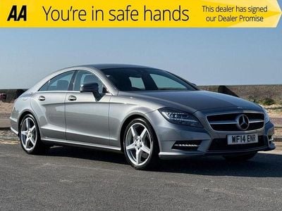 Used Mercedes CLS350 AMG 265 HP (194 kW) 2014 Silver Coupe