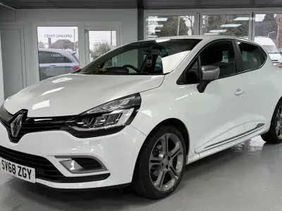 Used Renault Clio GT-Line 90 HP (66 kW) 2018 White Hatchback