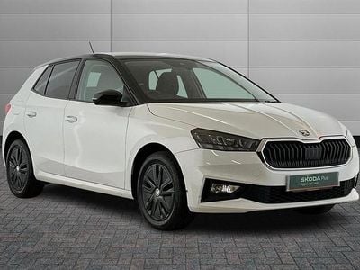 Used Skoda Fabia Colour Edition 110 HP (80 kW) 2023 Moon white Hatchback