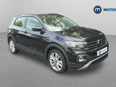 Used VW T-Cross SE 95 HP (69 kW) 2023 Black SUV