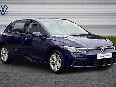 Used VW Golf VIII Life 150 HP (110 kW) 2022 Blue Hatchback