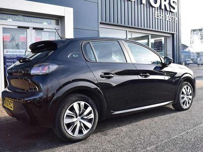 Used Peugeot e-208 Active 98 kW (134 HP) 2020 Black Hatchback