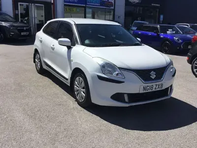 Used Suzuki Baleno SZ3 90 HP (66 kW) 2018 White Hatchback