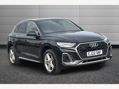 Used Audi Q5 S-Line 204 HP (150 kW) 2022 Black SUV