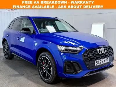 Used Audi Q5 Comfort 265 HP (194 kW) 2022 Blue SUV