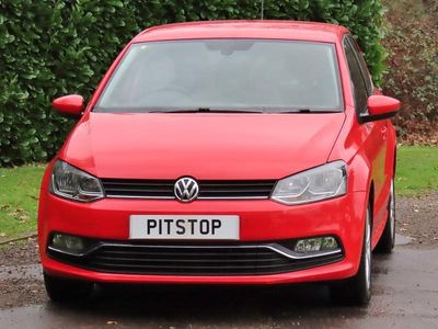 Used VW Polo Edition 2017 Red Hatchback