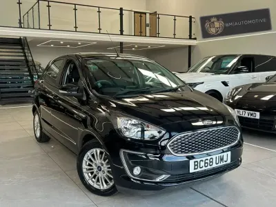Used Ford Ka Plus Zetec 85 HP (62 kW) 2018 Black Hatchback