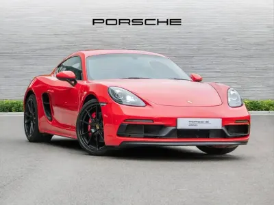 Used Porsche Cayman 394 HP (289 kW) 2021 Red Coupe