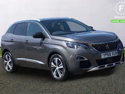 Used Peugeot 3008 GT-line 131 HP (96 kW) 2018 Grey SUV