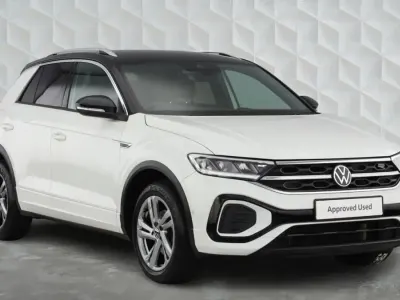 Used VW T-Roc R-line 150 HP (110 kW) 2022 White SUV