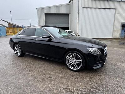 Black Used 2017 Mercedes E220 AMG Line Premium Sedan | £14,295 (Fair price)