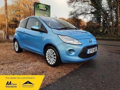 Blue Used 2010 Ford Ka Zetec Hatchback | £1,895 (Fair price)