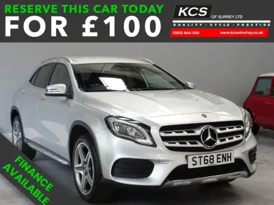 Used Mercedes GLA200 AMG Line Premium 156 HP (114 kW) 2018 Silver SUV