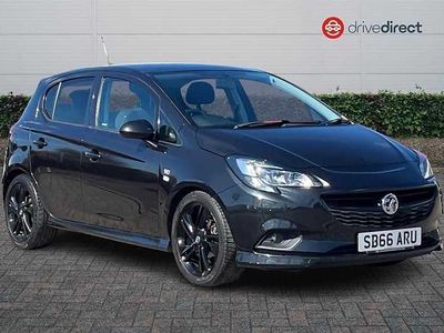 Used Vauxhall Corsa Edition 2016 Black Hatchback