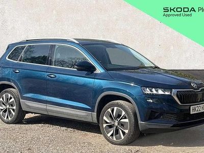 Used Skoda Karoq SE L 150 HP (110 kW) 2022 Blue SUV