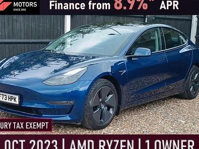 Blue Used 2023 Tesla Model 3 Long Range RWD Sedan | £23,299 (Fair price)