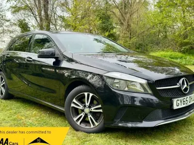 Used Mercedes A180 SE 122 HP (89 kW) 2015 Black Hatchback