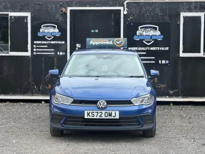 Used VW Polo Life 95 HP (69 kW) 2023 Blue Hatchback