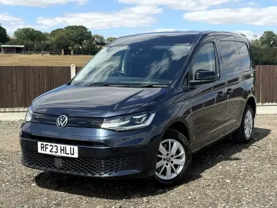 Used VW Caddy Pro 114 HP (83 kW) 2023 Blue MPV