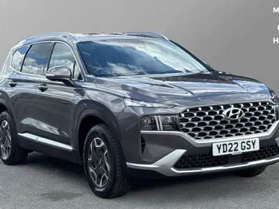 Usado Hyundai Santa Fe Premium 230 CV (169 kW) 2022 Gris SUV