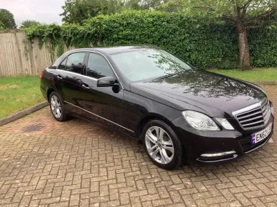 Used Mercedes E220 Avantgarde 2013 Black Sedan