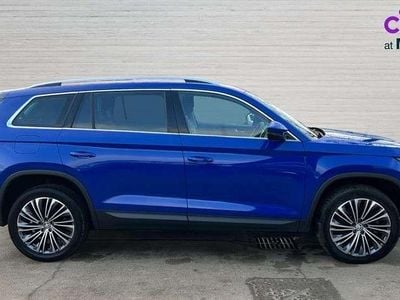 Used Skoda Kodiaq SE L Executive 150 HP (110 kW) 2023 Blue SUV