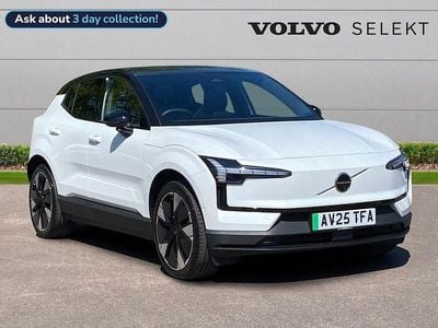 White Used 2025 Volvo EX30 Performance SUV | £29,999 (Good price)