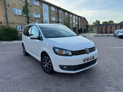 Used VW Touran Highline 2016 White MPV