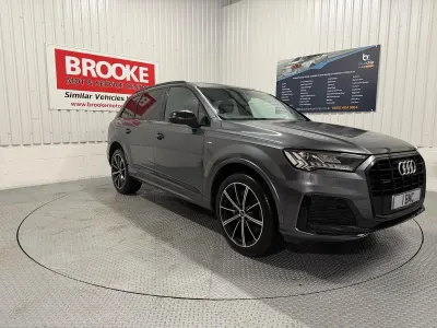 Used Audi Q7 Black Edition 231 HP (169 kW) 2021 Grey SUV