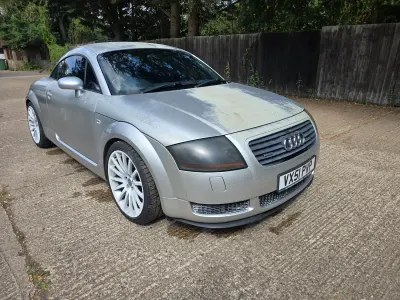 Used Audi TT 225 HP (165 kW) 2001 Silver Coupe