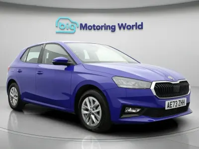 Used Skoda Fabia Comfort 110 HP (80 kW) 2023 Blue Hatchback