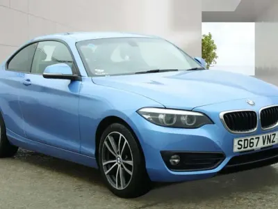 Usado BMW 218 Sport Line 2017 Azul Coupé