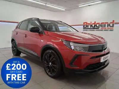Used Vauxhall Grandland X GS Line 128 HP (94 kW) 2022 Red SUV
